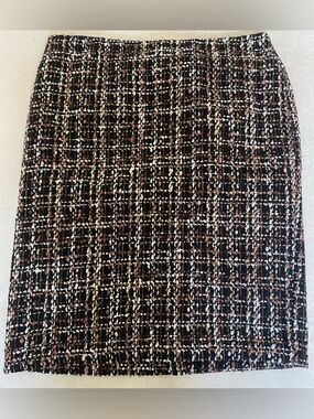 Talbots Tweed Pencil Skirt Size 12